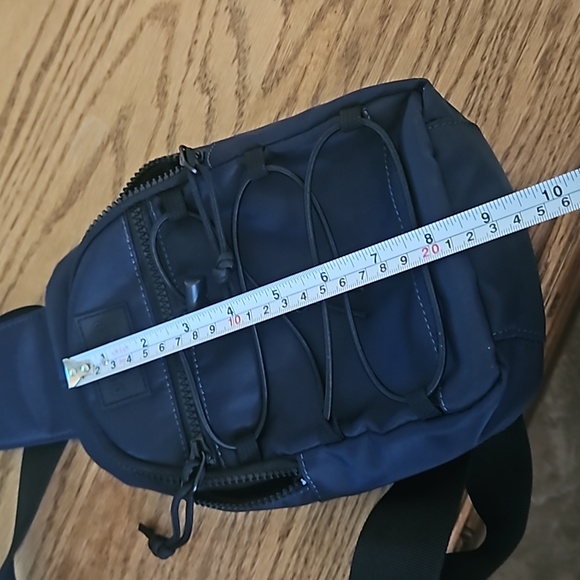 Duchamp London Crossbody Sling Bag - Navy Blue & Black - Picture 10 of 12